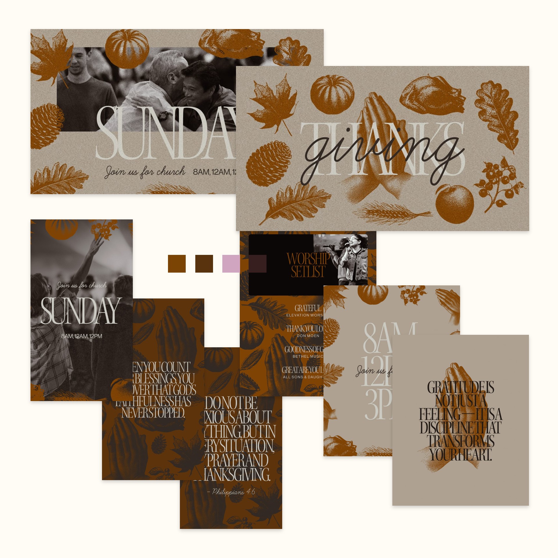 Thanksgiving — Canva template